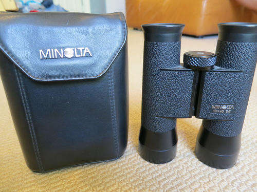 Minolta Water Resistant Mariner Binoculars 10X40 Leitz design. Top quality. Rare. Value= 390  Euro