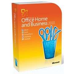 MS Office 2010 Home and Business 1 user / 2 pc