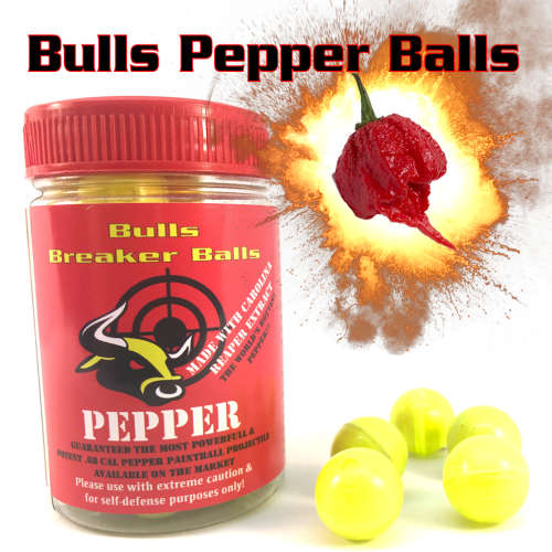 Bulls Breaker Pepper Balls 50 Pack