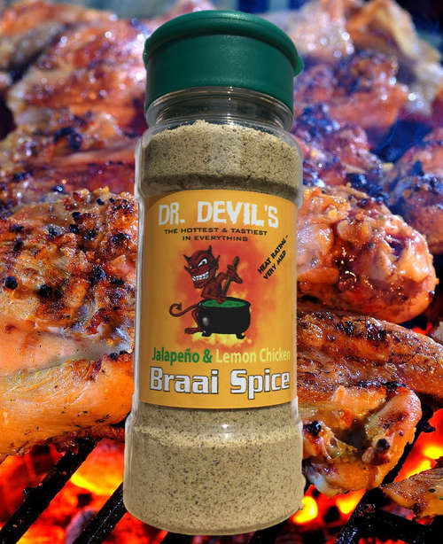 Dr Devil's Jalapeno & Lemon Chicken Braai Spice
