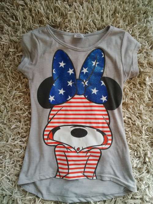 MICKEY MOUSE HI-LOW T-SHIRT 8/9 YEARS