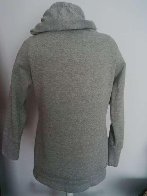 GREY MAXED HOODIE SIZE M