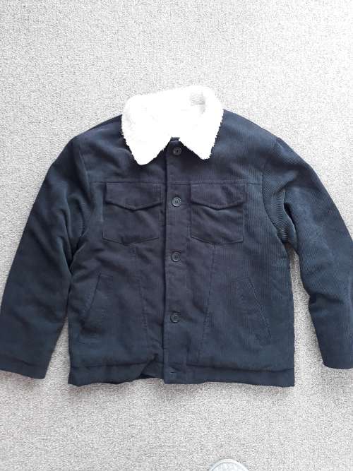 CORDOROY SHERPA LINED JACKET 9-11 YEARS
