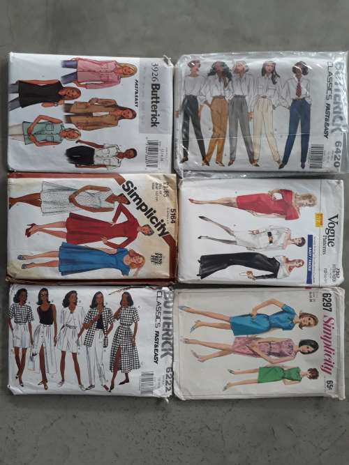 LOT OF 6 PATTERNS