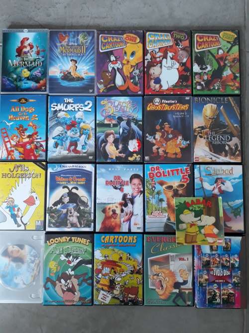 20 CHILDREN DVD'S