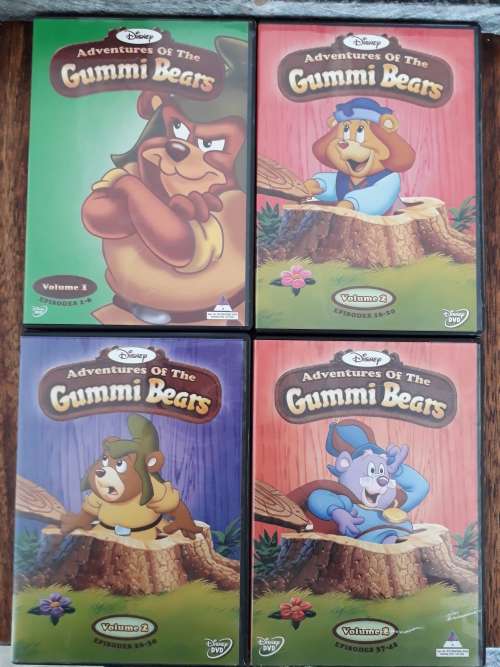 GUMMI BEARS 4 DVD SET