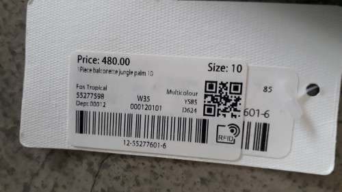 STUNNING FOSCHINI SWIMWEAR SIZE 10