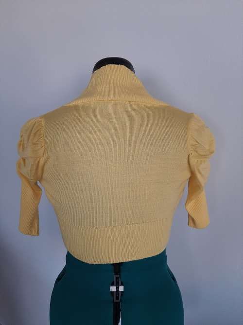 YELLOW BOLERO SIZE S/M