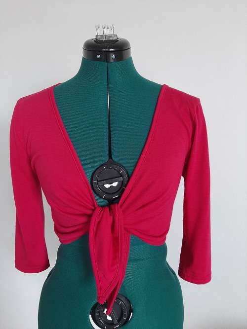 FRONT KNOT BOLERO SIZE SMALL