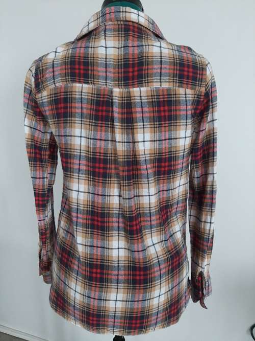 CHECK SHIRT SIZE S/M