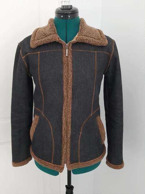 DENIM JACKET BY NEWS SIZE 8/SMALL