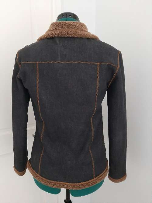 DENIM JACKET BY NEWS SIZE 8/SMALL