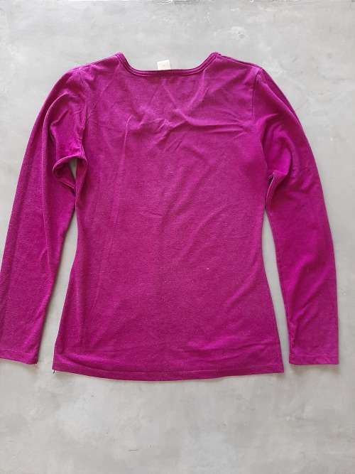 LONG SLEEVE TOP SIZE M