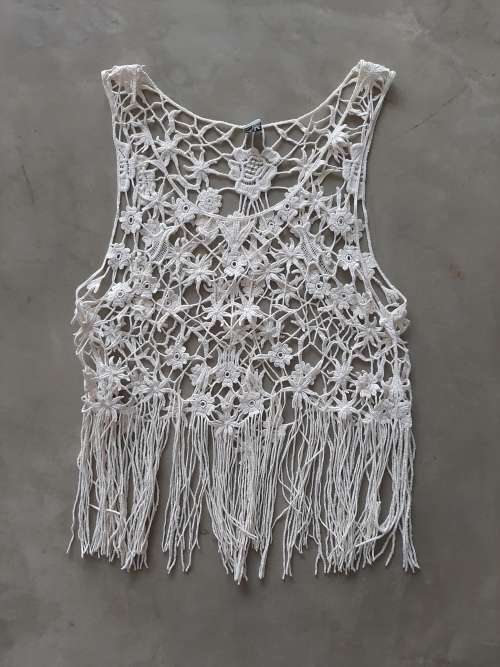 CROCHET VEST SIZE SS/S