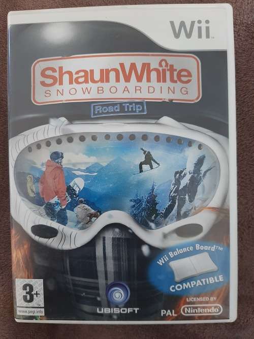 Wii GAME: SHAUN WHITE SNOWBOARDING