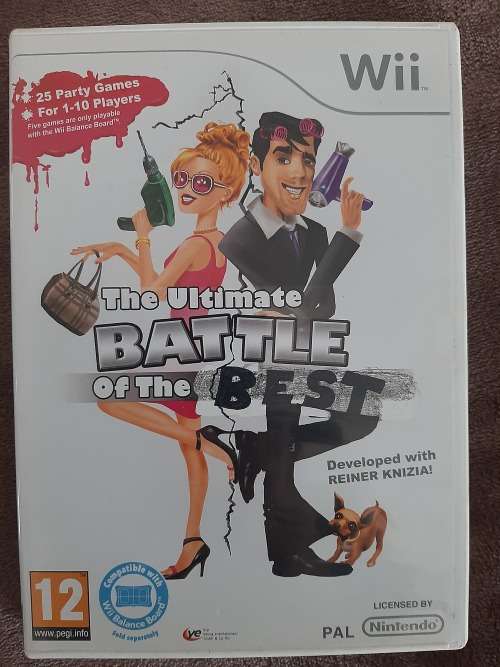 Wii GAME: THE ULTIMATE BATTLE OF THE SEXES (BEST)