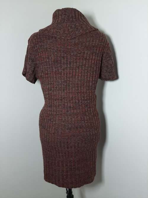 COWLNECK LONG LENGTH KNITWEAR SIZE L