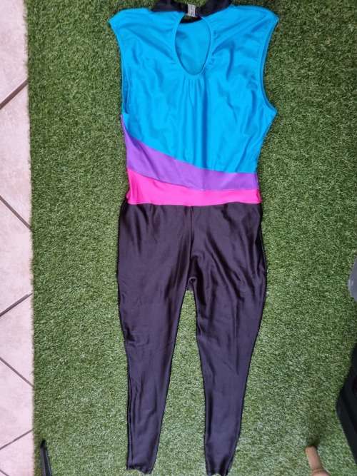 DANCE / GYMNASTICS UNITARD & WINDBREAKER SIZE 34