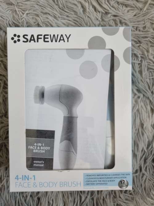 Safeway 4 in 1 face & body brush