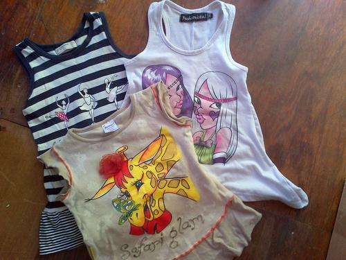 Beautiful 3 pack tops for girls 6-8 years