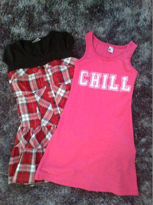 LATE ENTRY!! Cute 2 pack girls dresses age 6-8 years