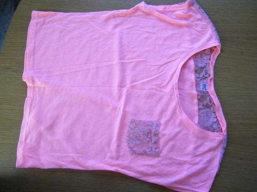 RT LACE INSET TOP SIZE MED/LARGE