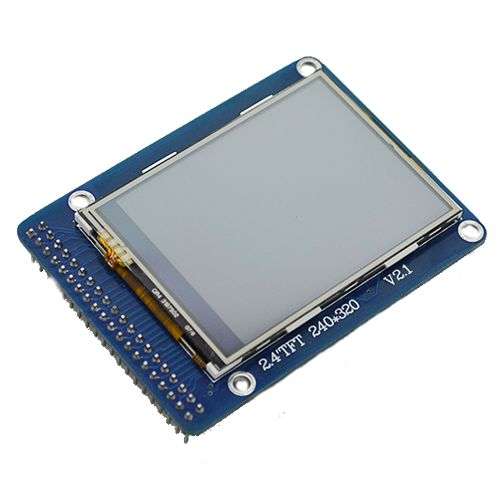 Arduino LCD Display Module 2.4" TFT with Touch Screen