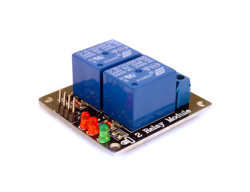 2-Channel Relay module for Arduino or Raspberry Pi