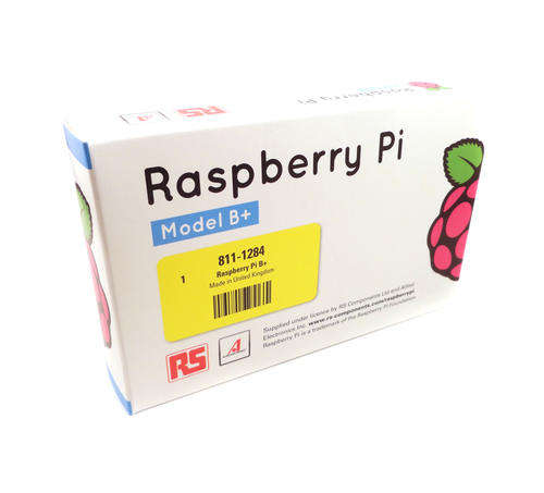 Raspberry Pi Type B+, Updated Model, 4 USB Ports