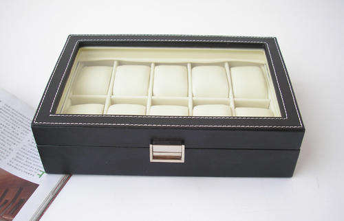 10 Slots Watch Box - PU Leather