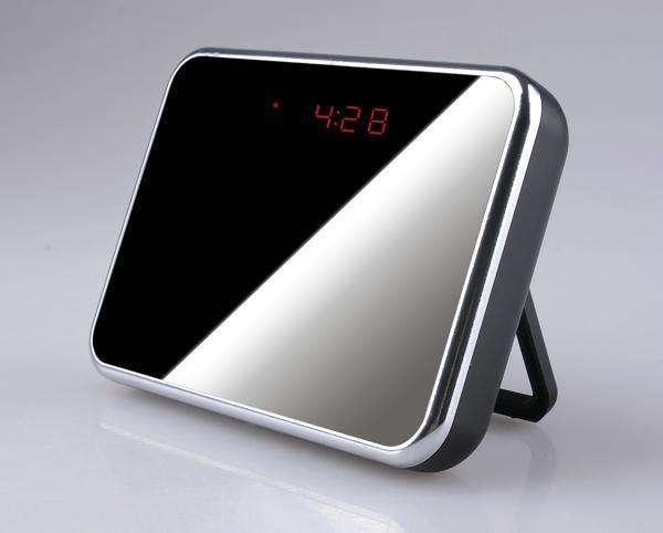 140 Degree Digital Mirror video Clock Hidden Spy Camera Camcorder Motion Detection