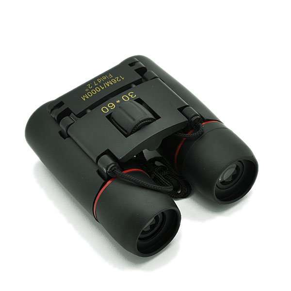30X60 Zoom Mini Portable Outdoor Binoculars Folding Telescopes