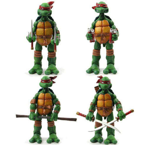 15cm Teenage Mutant Ninja TURTLES Action FIGURES 4pcs