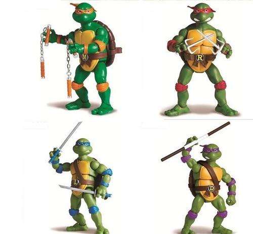 15cm Teenage Mutant Ninja TURTLES Action FIGURES 4pcs