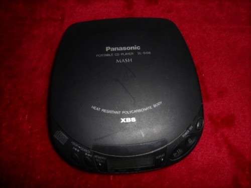 Panasonic Portable CD Player with unused CD & Player Case