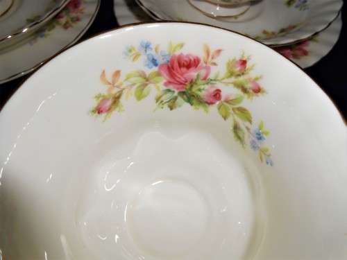 Royal Albert Moss Rose 6 Trios