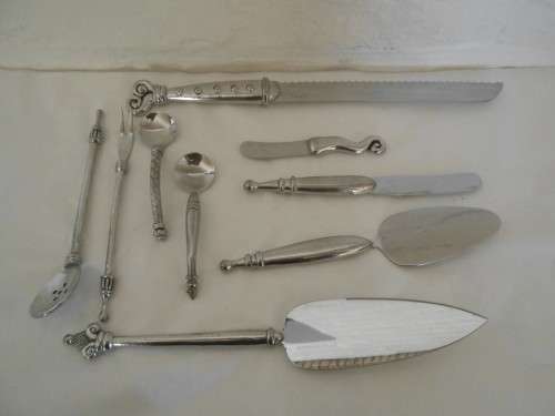 112 Pieces of Carrol Boyes Table and Serving Ware Various Designs