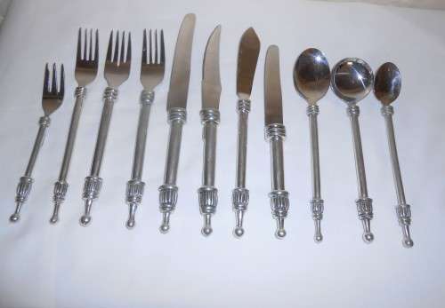 88 pieces Carrol Boyes Cutlery Soviet 8x 11 piece Place Settings