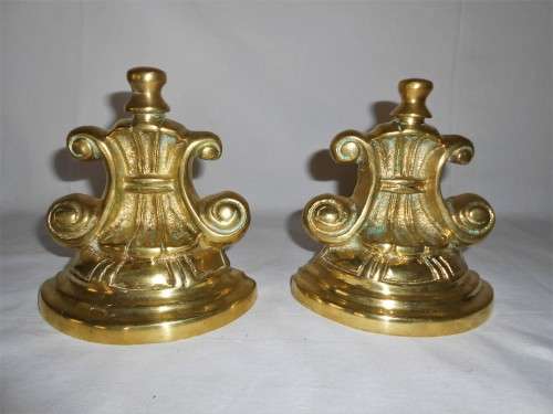Pair of Victoria Solid Brass Corbels or use as bookends, brackets