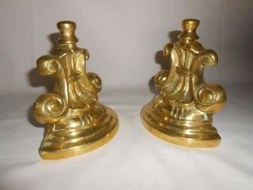 Pair of Victoria Solid Brass Corbels or use as bookends, brackets