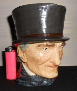 John Peel large Toby Jug Royal Doulton Marked A
