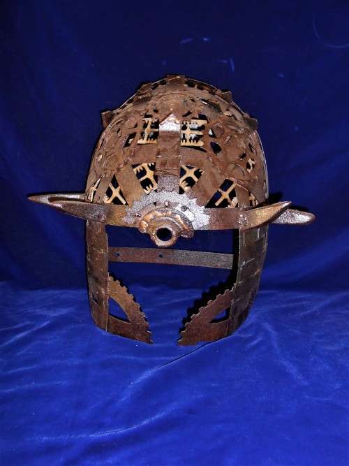 Industrial Steampunk Medieval Head Cage / Mask