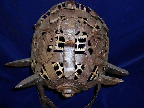 Industrial Steampunk Medieval Head Cage / Mask