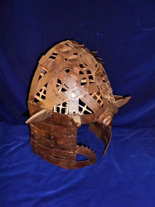 Industrial Steampunk Medieval Head Cage / Mask