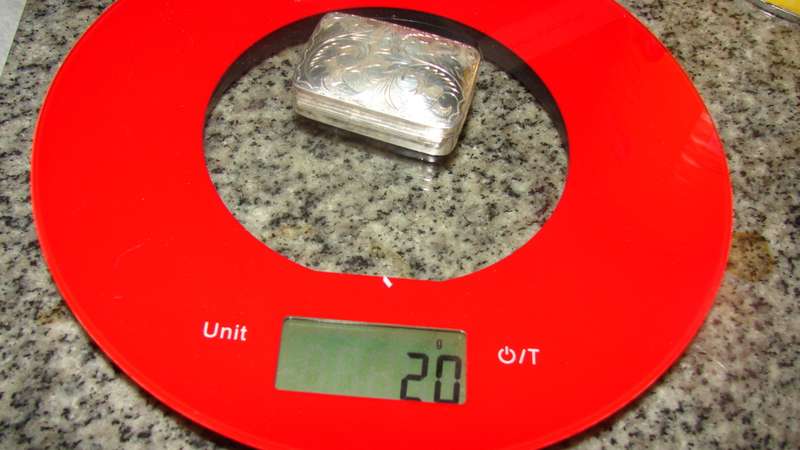 Silver Pillbox