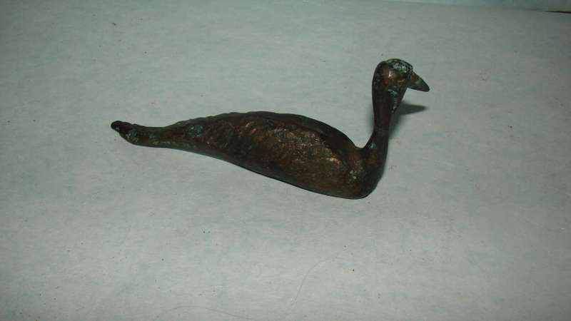 Keith Calder Sculpture of Heron from Eromel Bronze Collection