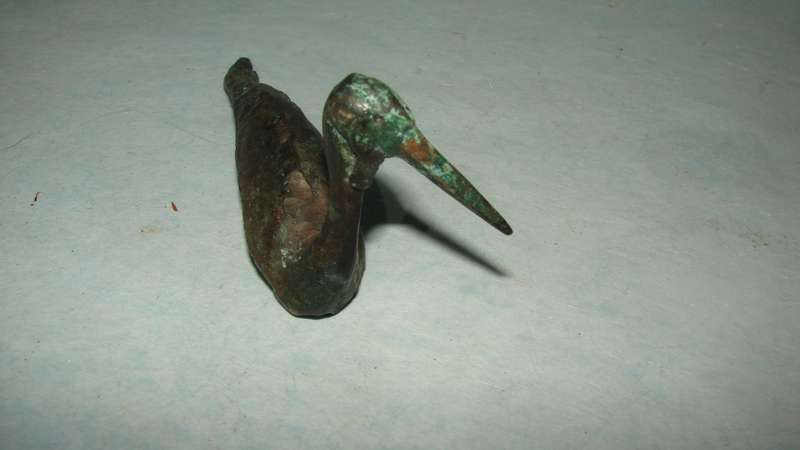 Keith Calder Sculpture of Heron from Eromel Bronze Collection