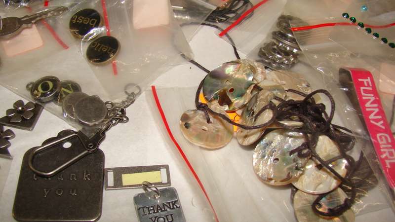 Joblot Items for Jewellery Making, Scrapbook etc