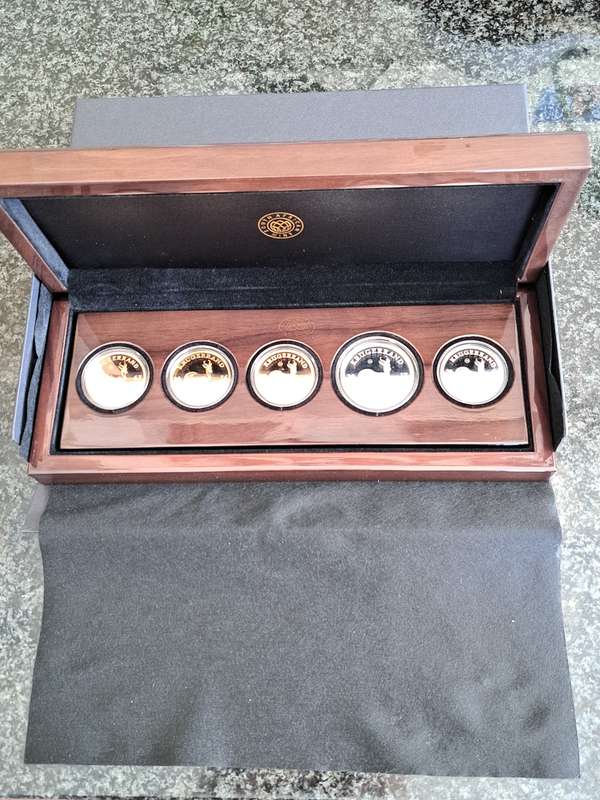 1967 - 2017 Krugerrand Vintage Five Coin Set
