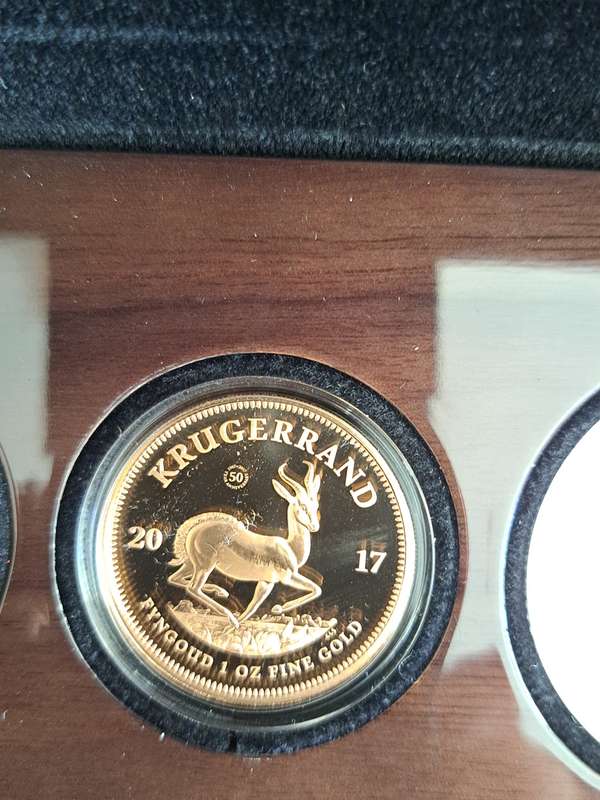 1967 - 2017 Krugerrand Vintage Five Coin Set